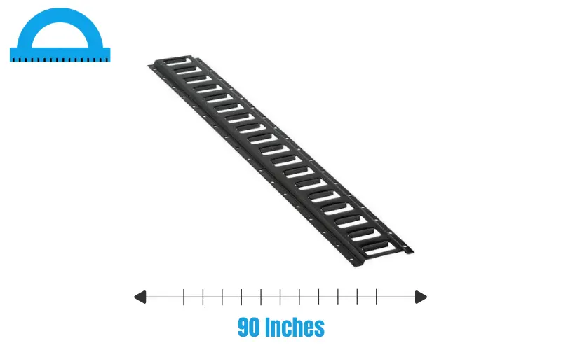 How Long Is 90 Inches 